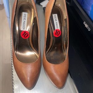 Tan Steve Madden Heels